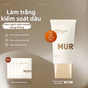 MURRAYLE | Sữa Rửa Mặt Bọt Amino Acid Loại Bỏ Mạt Động Vật Kiểm Soát Dầu Làm Sạch Sâu Lỗ Chân Lông