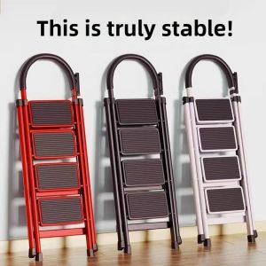 Foldable Portable Narrow Tread Home Ladder