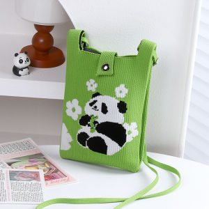 Mini Knitted Crossbody Bag & Grandpa Panda Mobile Phone Bag: A Comprehensive Guide