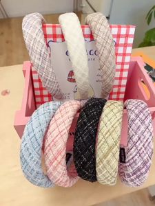 Korean New Candy Color Wide-Brimmed Sponge Headband For Women Fashion