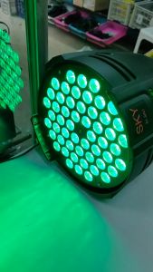 ไฟพาร์ PAR 54 LED 54x3W 3in1 RGB เพลงเพลงเริ่มต้น LED disco ไฟพาร์ LED ไฟเวที ไฟดิสโก้เธค