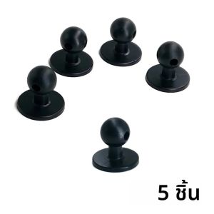 5 ชิ้น Mini กาวโทรศัพท์มือถือฐานยึดสําหรับ 17 มิลลิเมตรเส้นผ่านศูนย์กลางหัวสําหรับรถยนต์นําทาง GPS ผู้ถือโทรศัพท์มือถือ Universal เครื่องประดับ