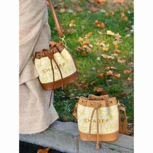 BaWang ChaQi Womens Crossbody Bucket Bag Shoulder Bag Commuter Bag Fashionable Winter New Arrival PU Leather Foldable