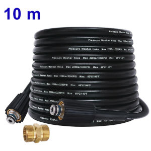 High Pressure Washer Hose Cord Pipe CarWash Hose Water Cleaning Extension Hose M22-Pin 14/15 for Karcher Elitech Interskol Huter