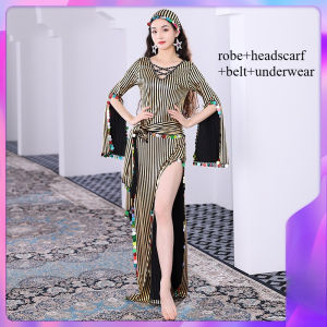 Belly Dance Costume Dress for Women Big Sequins Baladi Shaabi Folk Costume Robes Female Oriental Belly Dancing Stage Dresses ﻿