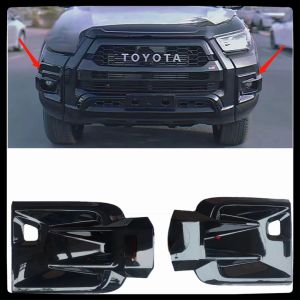 For Hilux 2020 ROCCO GR Version Front Bumper Fog Lamp Frame Front Bumper Fog Lamp Cover Toyota Auto Parts