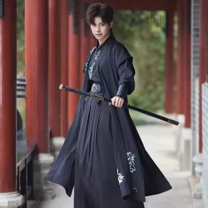 Mens Cosplay Ming Dynasty General Warrior Costume Ancient Chinese Hanfu Martial Arts Flying Fish Suit Traditional Clothing