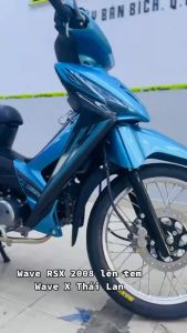 Tem rời Future xe đỏ - mẫu Wave 125 thái cao cấp không bay màu