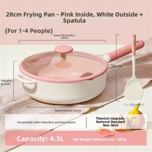 CAROTE | Titanium Ceramic Non-Stick Frying Pan
