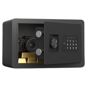 deli | Password & Fingerprint Safe Steel Cabinet