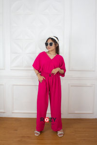 Oneset Long Square Cringkel Airflow Terbaru Kekinian