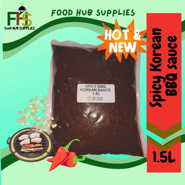 Spicy Korean BBQ sauce 1.5L Lazada PH