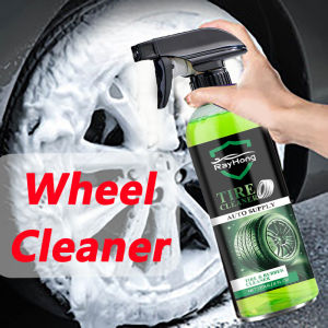 120ml Wheel Rim Cleaner Spray Auto Tire Refurbishing Agent Cleaner Coating Spraying Dust Rim Rust Cleaner Car Daily Care Cleaner