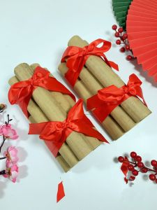 Housewarming New Home Huangjingchai Moving Wooden Firewood Entering the House Joining Ceremony Supplies Opening Wealth Decoration Wangfu