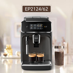 Philips | Philips Italian Style Automatic Coffee Machine EP2124 Silver Color Home Office Use with Milk Frothing And Grinding System