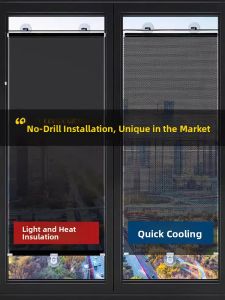 YIMING | Sun Protection & Heat Insulation Window Roller Shade