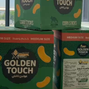 Chips Sweet Corn Golden Touch 24x40g Box Premium Imported Crispy Corn Snack