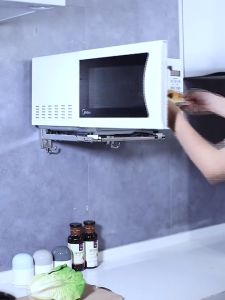 Rak Siku Gantung Rack Microwave Oven Sangat Kuat