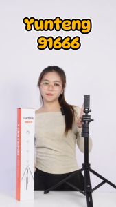 Gậy chụp ảnh điện thoại VCT 91666L - Phụ kiện gậy selfie tích hợp tripod kèm remote từ xa