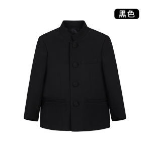 Childrens British Style Performance Suit Jacket Birthday Wedding Clothes Small Toddler Autumn Spring Outerwear Coat