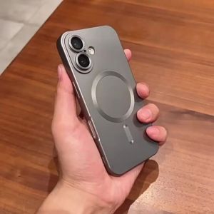 for Magsafe Matte Soft Silicone Case for iPhone 16 15 14 13 17 Pro Max Air Plus 12 11 Xr Magnetic Solid Color Shockproof Cover