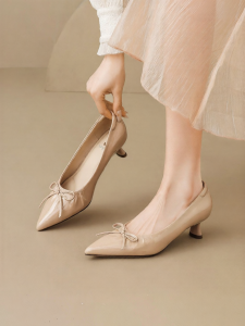 Josiny | High Heel Fine Toe Shoes for Women in Summer