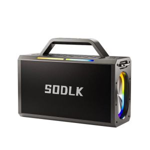 พร้อมส่งไม่ต้องรอ SODLK S1115 200W พลังสูงที่น่าตกใจลำโพงกลางแจ้งในบ้านแบบเต็ม ลำฟโพงบูลทูธ ลำโพงพกพา ลำโพงบลูทูธไร้สาย ลำโพงบลูทูธเบสหนัก Bluetooth / USB / TF / MICไมค์ลอย รีโมท