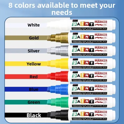 ZEEGO | Wide Tip Graffiti Pen Waterproof Permanent Tire Hub Marker Large Capacity