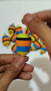 PELAMPUNG pelampung KUMBUL BUSA SPONGE BENTUK JANTUNG TELUR STARLET UKURAN 2