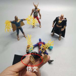 Bulk Goods 3.75-Inch DC Black Adam Movie Animation Movable Handmade Toy Doll Model Decoration Toys