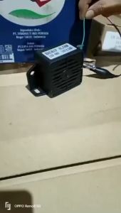Back Up/BackUp Alarm /Klakson/Sirine Mundur/Atret 12V-48V (1 Suara)
