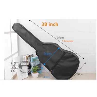 Guitar Case Guitar Bag Oxford Cloth Adjustable Strap 38/41 inch Single Layer Guitar Case Backpack