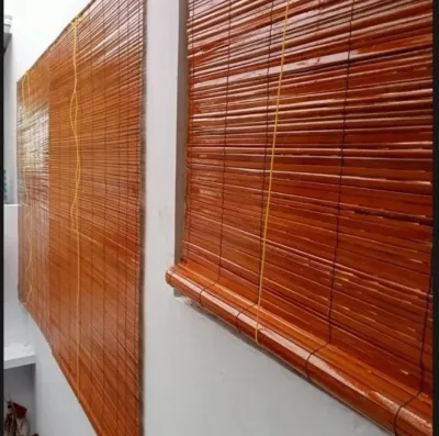 tirai bambu sawit outdoor ukuran 2x2 meter