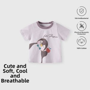 TONGLIANCHUXIN | Cotton Light-weight Cartoon Cute Baby T-shirt