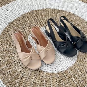 Nicholas Edison Sandal Heel Hasna Sepatu Hak Tahu Pendek Terbaru