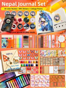 Vintage Nepali Handmade Notebook Set