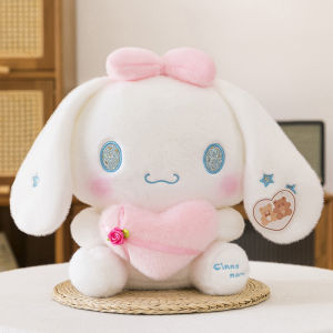QIAOSHANG | Cute Couple Cinnamoroll Stuffed Plush Toy Large