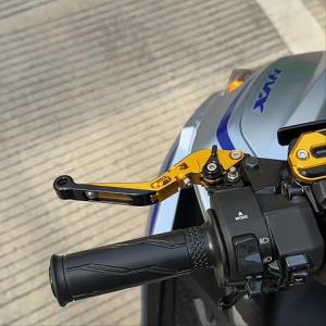 SEMSPEED Motorcycle CNC Adjustable Foldable Brake Levers For Yamaha NVX Aerox V3 SP/Turbo 2024-2026