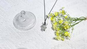 Bandai | Anime Frieren: Beyond Journeys End Necklace Frieren At The Funeral Frieren The Last Magician Holy Staff Pendant Elf Cosplay