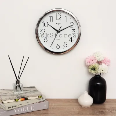 Jam Dinding / Jam Dinding Minimalis / Jam Dinding Quartz / Angka Timbul