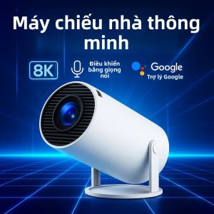 Máy Chiếu Thông Minh HY300 Android 11 8K 1280x720P Wifi Kép 290ANSI 180 °   Rạp Chiếu Phim Di Động BT5.0 Linh Hoạt Dành Cho Cắm Trại Ngoài Trời