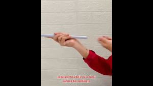 TIANG GORDEN HORDENG PIPA FLEXIBEL TANPA PAKU / GANTUNGAN TIRAI KAMAR MANDI SHOWER CURTAIN ROD 72-120CM