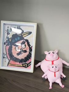 เล่นบีบสกุชชี่ รูปตูตซี่ Kulomi รูปไดโนเสาร์ สีเหลืองนม หมูยืด ของเล่นยืด ของขวัญ สําหรับเด็ก ของเล่นยืด ของขวัญ สําหรับเด็ก