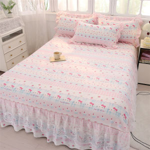 JoynCleon | Non Pure Cotton Double Layer Skirt Bed Sheet Dust and Slip Prevention