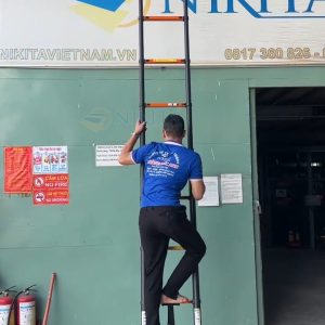 THANG RÚT ĐƠN THÉP CARBON NIKITA – TẢI TRỌNG 150KG - BẢO HÀNH CHÍNH HÃNG 1 NĂM