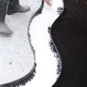 กั้นดิน สวน กั้นหญ้า หิน กันหญ้า กันดินไหล กันหิน วัสดุ PE ความสูง 5/10 ม. รั้ว 5/10 ม. วัสดุ