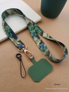 ZHENGEGE | Long Neck Wide Anti-choke Retro Ethnic Style Female Phone Lanyard