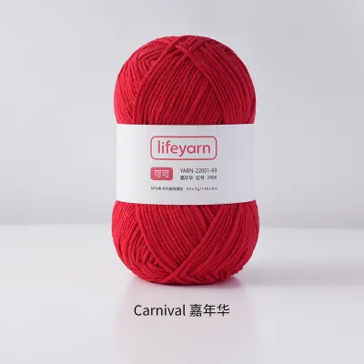 LIFEYARN | Sợi Len Bông Sữa Cacao DIY