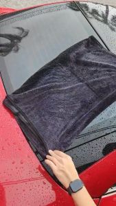 SharkWax US Technology Ultra Dry Microfiber Towel Water Absorbent Twisted Loop Drying Cloth Car Wash Kain Lap Kereta