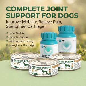 Nourse Hip and Joint Supplement for Dogs Dog Wet Food Puppy Supplement with Glucosamine MSM Green Lipped Mussel & DMG